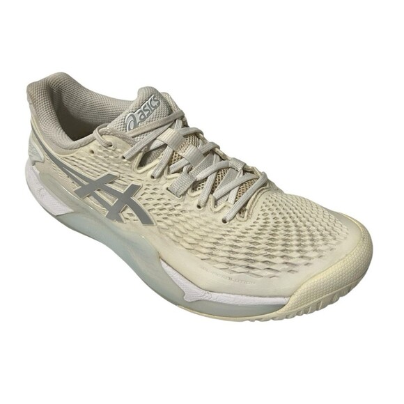 Asics Gel-Resolution 9  Women's Sz 9  Cloud White Running Sneakers 1042A208 - Picture 1 of 16